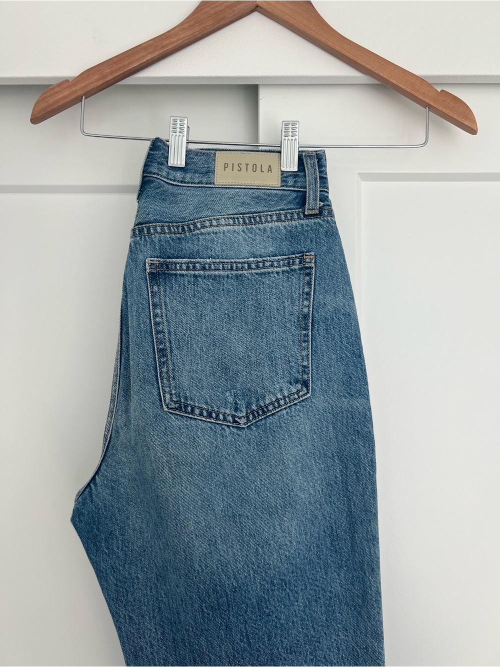 Pistola Cassie High Rise Straight-Leg Jeans - Picture 7 of 9